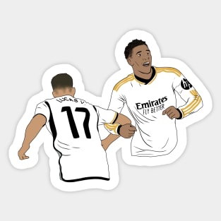 Jude Bellingham El Classico Dance Goal Celebration Madrid Sticker